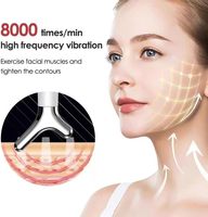 Appareil de beauté électrique pour le modelage du visage, mini masseur facial vibrant, instrument de beauté pour affiner le visage