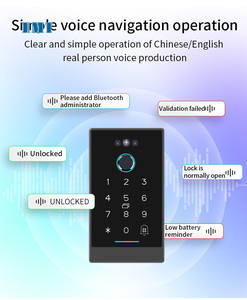 G2 게이트웨이 생체 인식 다중 모드 <span class=keywords><strong>RFID</strong></span> 암호 앱 액세스 제어 시스템을 통한 TTLOCK WiFi 지문 및 안면 인식 - Product Image 5