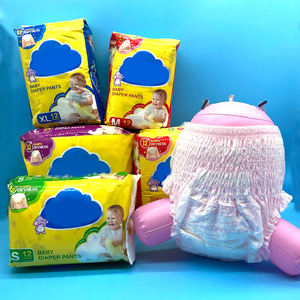 Baby Pull up Diapers Baby Pants Diaper Colorful Package Fashion Top Selling <b>Disposable</b> Non Woven Baby <b>Nappy</b> - Product Image 5