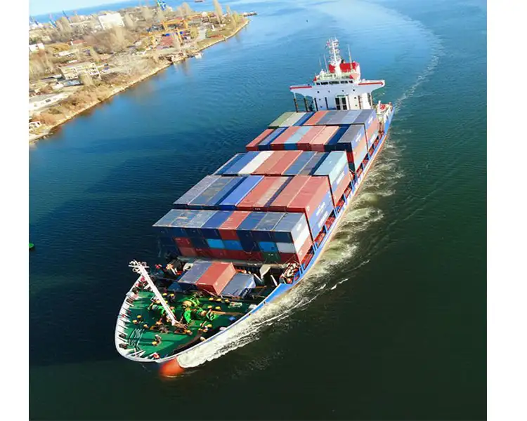 Volle Container Cargo Schip Uit Shanghai Ningbo Yantian Qingdao Xiame Naar De Vs Savanne Vaart Agent In China