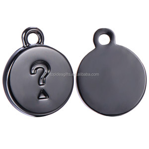 Etiquetas <span class=keywords><strong>de</strong></span> Joyería <span class=keywords><strong>de</strong></span> Acero Inoxidable con Logotipo Grabado, Diseño <span class=keywords><strong>Personalizado</strong></span>, Discos <span class=keywords><strong>de</strong></span> 1 mm <span class=keywords><strong>de</strong></span> Grosor, Chapados en <span class=keywords><strong>Oro</strong></span>, Plateados Brillantes - Product Image 3