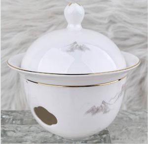 Ensemble de tasses et soucoupes à thé personnalisées avec bordure dorée de luxe, ensembles de tasses en porcelaine fine pour café et thé, tasse à cappuccino en céramique, tasse à thé anglaise - Product Image 6