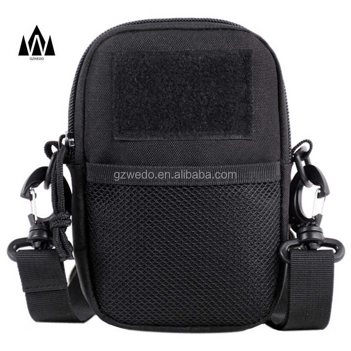Borsa Portaoggetti Tattica Molle In Tela – Pouch Multiuso Per Escursionismo, Caccia E Vita Outdoor, Porta Telefono E Chiavi