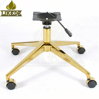 Nouveau aluminium moderne canapé jambes en métal de remplacement de pieds de jambe de chaise