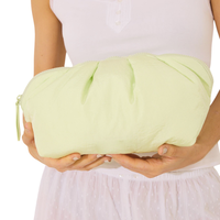 2026 OEM Trendige Gerüschte Wolken-Design Leichte Puffy Kosmetiktasche Marshmallow-ähnliche Nylon Personalisierte Süße Puffer Make-up-Tasche