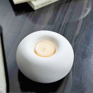 850ML 1500ML Witte Keramische Crematie Urn Hart As Houder Herdenkingsartikel Gouden Hart Vorm Container Kaars Mens Huisdier Kist - Product Image 3