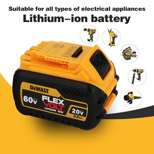 Bộ pin Li-ion 9.0Ah cho dụng cụ điện không dây DeWalt 60V, thời lượng sử dụng lâu dài và sạc nhanh, thay thế - Product Image 3