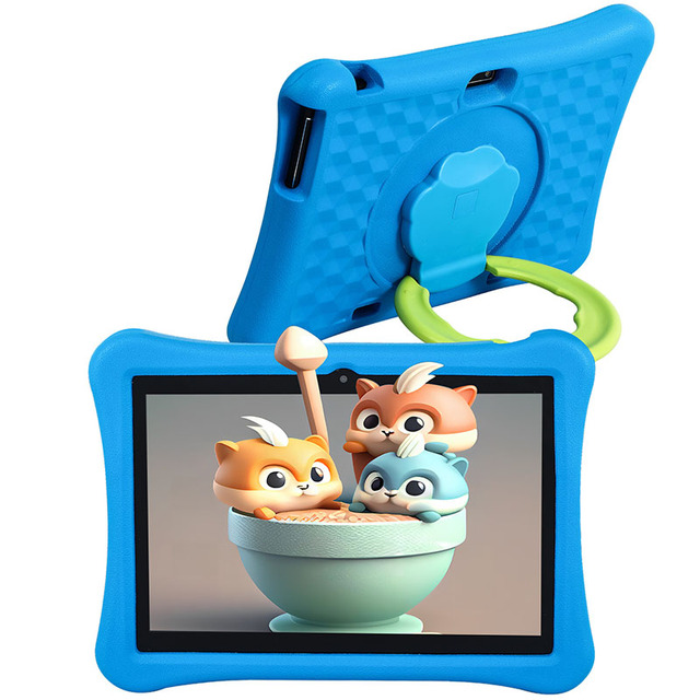 Wholesale Educational Toy 7-Inch Children's Learning Tutoring Tablets with 4G Memory Alkaline AA Battery Plastic