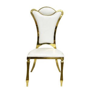 Sedie Impilabili Portatili in Pelle per Eventi e Banchetti con Gambe in Acciaio Inox, Sedie per Feste e Matrimoni a Prezzo Conveniente - Product Image 3