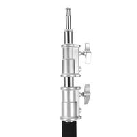 Trépied de support C en acier inoxydable robuste 1.5-3.3m support de lumière extensible pour la photographie vidéo pliant et réglable