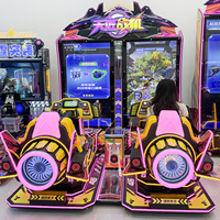 Machine de jeu d'arcade de tir électronique à monnayeur pour 2 joueurs