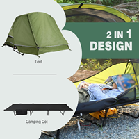 Lit de tente multifonctionnel de fabrication professionnelle pour adultes lit de tente de Camping pliant pour 1 personne Portable surélevé