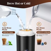 Nouvelle arrivée : machine à expresso portable mini avec écran LED, alimentation électrique USB