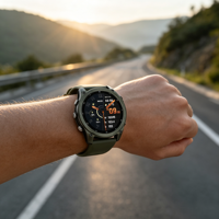 Reloj Inteligente T8Pro con Pantalla AMOLED de 1.32'', Batería de 540 mAh, Carga Magnética de 7-14 Días, Llamadas por Bluetooth, Frecuencia Cardíaca, Presión Arterial, Resistente al Agua, Android, Unisex, UE