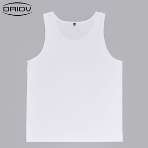 Tùy Chỉnh 230G Không Tay Bông Vest Cho Nam Giới Thêu Logo Trực Tiếp In Kỹ Thuật Số Của Nam Giới Tank Tops - Product Image 3