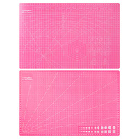Tapis de découpe KAMEI A1/A2/A3/A4 auto-cicatrisants en PVC, double échelle (cm/pouces), épaisseur 2,7 mm, antidérapants, 3 couches, pour papier artisanal et découpe