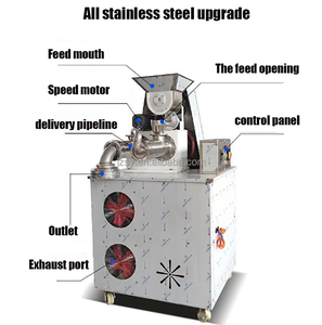 เครื่องอัดรีดเส้นพาสต้าอิตาเลียนอัตโนมัติเครื่องทำก๋วยเตี๋ยวข้าวโพดเครื่องทำก๋วยเตี๋ยววุ้นเส้นข้าว - Product Image 3