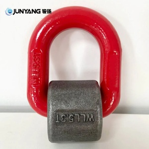 ห่วงยกเหล็กอัลลอยชุบสังกะสีแบบเชื่อมติด ยอดนิยมสำหรับขายส่ง รับน้ำหนักได้ 500 กิโลนิวตัน สำหรับอุปกรณ์ยึดตู้คอนเทนเนอร์ทางทะเล - Product Image 2