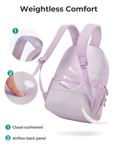 Sac à dos matelassé décontracté pour ordinateur portable de 15,6 pouces, résistant à l'eau, idéal pour l'université et la vente en gros - Product Image 4