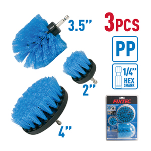 ชุดแปรงทำความสะอาดแบบหมุน FIXTEC 3 ชิ้น ขนแปรงพลาสติกขนาดกลาง รุ่น FAB03 แปรงหมุน FAB03 แปรงหมุน FAB03 แปรงหมุน FAB03 - Product Image 3