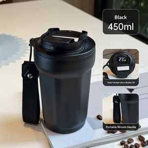 Tasse à café personnalisée en acier inoxydable 304, à haute valeur esthétique et à isolation sous vide - Product Image 4
