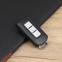 Clé de voiture intelligente SZMAISHI pour Mit-su-bishi GHR-M013 GHR-M014 3 boutons 433MHZ HiTag3 ID47Chip Remplacement de la télécommande de la clé de véhicule