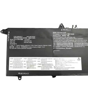 Batería de Repuesto para Portátil L18M3PD2 57Wh, Venta al Por Mayor para Lenovo ThinkPad T495s T14s, Calidad OEM, Certificación CE y RoHS - Product Image 1