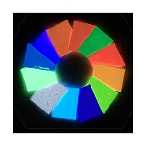 Polvo de pigmento que brilla en la oscuridad, polvo de aluminato de estroncio, precio de polvo luminoso, pigmento luminoso, pigmento fotoluminiscente