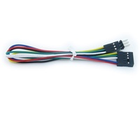 Kabel Adaptor Tembaga Telanjang 2-6 Pin Kustom dengan Konektor JST, Berperingkat IP67, Pitch 1.0-3.96mm untuk Penggunaan Elektronik Rumah Tangga