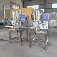 Elektrische große voll automatische Kartoffel Rindfleisch Burger Patty Fleisch Schnitzel Formen Forming Making Machine Chicken Nuggets Maschine