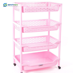 Wholesale Duy Tan Plastic <b>Kitchen</b> <b>Storage</b> <b>Rack</b> 4 Tier Dish <b>Rack</b> Household <b>Storage</b> Organizer from Vietnam - Product Image 4