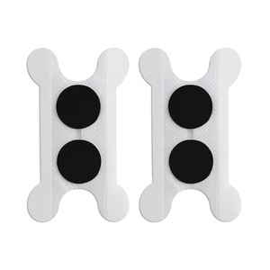 Almohadillas de electrodos para tragar Electrodo no tejido EMS Unidad TENS Electrodo adhesivo TENS Pad8.5x5cm con broches - Product Image 2