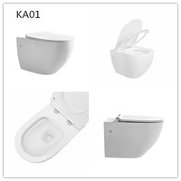 Offre Spéciale – WC suspendu monobloc en céramique blanche de haute qualité, style européen, pour salle de bain – Fabricant d'articles sanitaires
