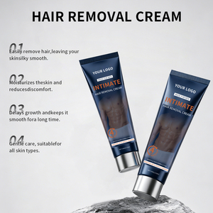 <span class=keywords><strong>Crème</strong></span> dépilatoire pour hommes à marque privée 100g Ingrédients à base de plantes Efficacité rapide Douceur longue durée - Product Image 4