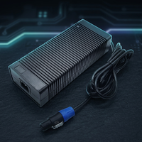 Chargeur au lithium-fer 65,7 V 5,5 A pour prise 100-240 V, protection IP20 pour chariots AGV/robots mobiles