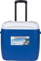 Promotion : Glacière isotherme en plastique 28L, 38L, 55L avec maintien de la glace pendant 3 jours pour camping, randonnée et transport à roulettes