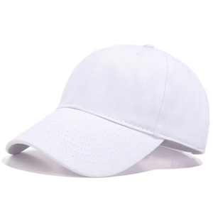 หมวกเบสบอลแบบนิ่ม ดีไซน์เรียบง่าย สีพื้น ทรงลึก ขายส่ง ปรับแต่งได้ 6 แผง - Product Image 2