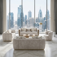 Canapé d'angle moderne de luxe italien en tissu velours côtelé rembourré, modules carrés en mousse, pieds en bois massif, pour salon
