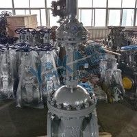 Válvula de Compuerta de Acero Inoxidable 316L, con Brida, de Paso Completo, Baja Resistencia al Flujo, para Tuberías Industriales