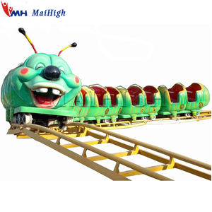 Durable con bajo precio utilizado pequeña montaña rusa tobogán grande gusanos para venta - Product Image 3