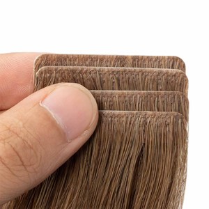 Extensiones de Cabello Adhesivas Invisibles de Lujo, Doble Trama, Alto Volumen, Inyección Sin Costuras, Cabello Virgen con Trama de Piel - Product Image 3