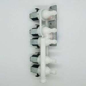 โซลินอยด์วาล์ว 0024000126GA WH23X29553 อุปกรณ์เสริมเครื่องซักผ้าสำหรับบำบัดน้ำ วาล์วทางเข้าพลาสติก - Product Image 3