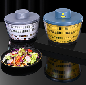 Escurridor de Verduras Eléctrico, Limpiador de Residuos de Pesticidas en Frutas, Secador de Ensaladas Automático con Cesta Giratoria - Product Image 5