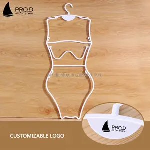 Clothing Store Adult Female Bikini Display With Chest Swimsuit Plastic Swimwear Body Shape Hanger