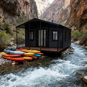 Edifici Container modulari espandibili commerciali per uso ufficio/vendita al dettaglio/palestra 50% costruzione più veloce Design traspirante metà secolo - Product Image 2