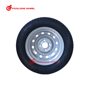 FORLONG 13 ''13 pouces 4X13 4-98-58.5 4x98 roues de <span class=keywords><strong>remorque</strong></span> en acier pour 155 <span class=keywords><strong>70R13</strong></span> - Product Image 3