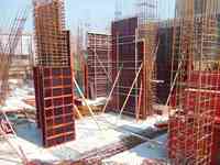 Encofrado de Acero para Construcción de Columnas y Muros con Panel de Acero y Encofrado de Losa de Acero