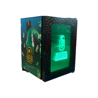 Meilleure vente 2025 refroidisseur commercial Nevera Monster/Energy pour boissons énergisantes porte en verre avec logo LED refroidissement professionnel