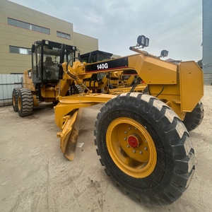 รถเกรดเดอร์มือสอง Caterpillar 140G พร้อมใบมีดหน้า เครื่องยนต์ ปั๊ม เกียร์บ็อกซ์ PLC ลดราคาพิเศษ - Product Image 1