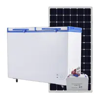 358 लीटर सौर गहरी छाती फ्रीजर/फ्रिज डीसी 24v सौर रेफ्रिजरेटर फ्रिज सौर फ्रीजर